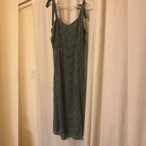 Green and white midi dress- Audrey 3 + 1
